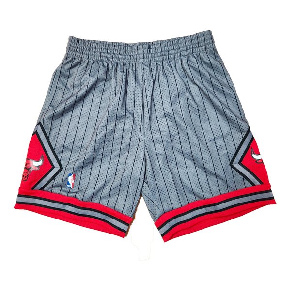 1995 Chicago Bulls Mitchell & Ness HWC NBA swingman shorts men sz XL gray NWT